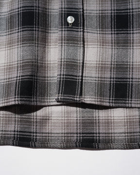 PRO_CLUB_Heavy_Wide_Ombre_Flannel_Shirt_BLACK_12
