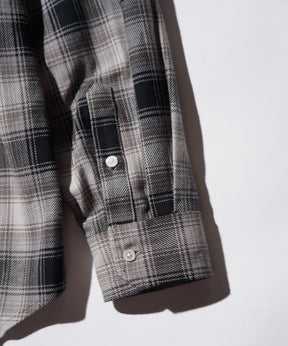 PRO_CLUB_Heavy_Wide_Ombre_Flannel_Shirt_BLACK_13