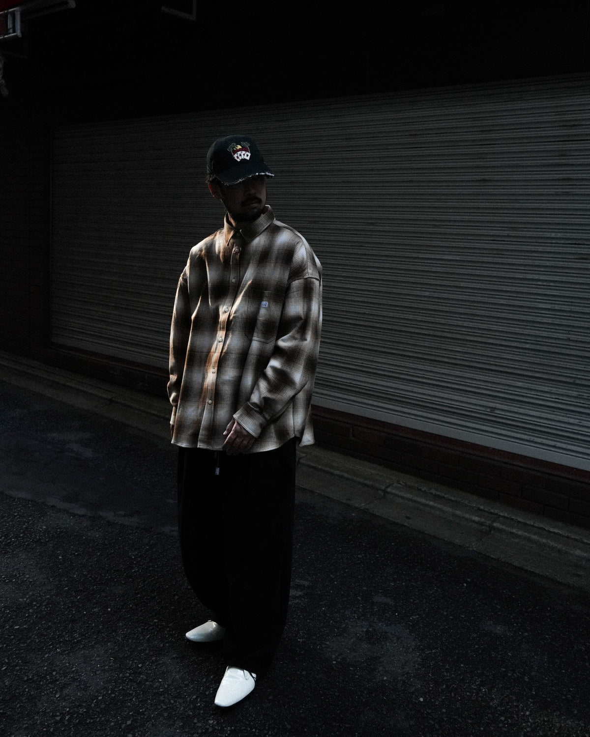 PRO_CLUB_Heavy_Wide_Ombre_Flannel_Shirt_BROWN_20