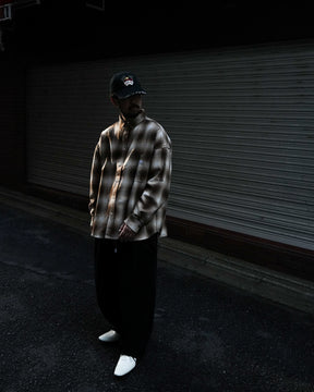 PRO_CLUB_Heavy_Wide_Ombre_Flannel_Shirt_BROWN_20