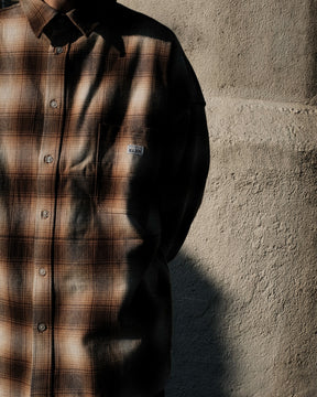 PRO_CLUB_Heavy_Wide_Ombre_Flannel_Shirt_BROWN_21