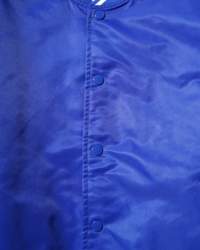 PRO CLUB / Heavyweight Satin Baseball Jacket BLUE 10