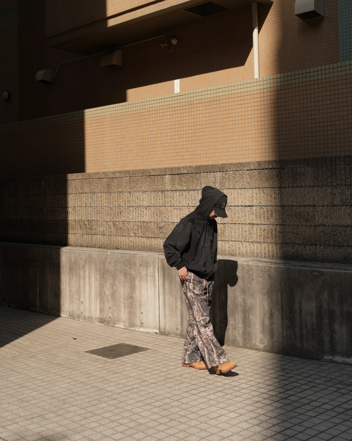 PRO CLUB / Heavywide Fleece Sweat Pant CAMO 31