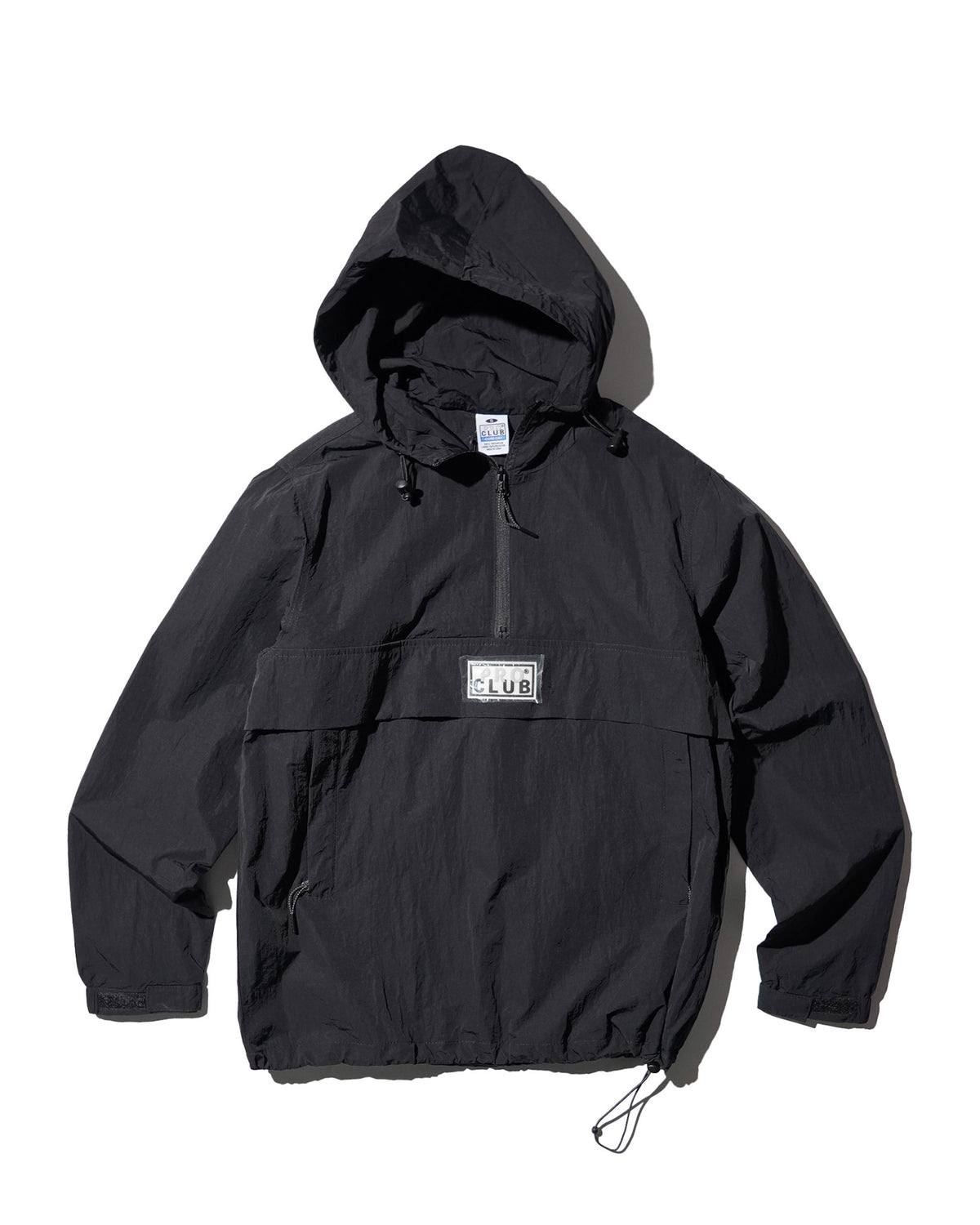 PRO_CLUB_METALLIC_NYLON_ANORAK_BLACK_1
