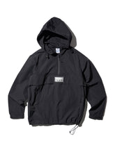 PRO_CLUB_METALLIC_NYLON_ANORAK_BLACK_1