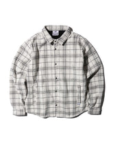 PRO CLUB / Work Shirt Jacket WHITE PLAID 1
