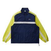 <span style="color: #f50b0b;">Last One</span> Grand Collection / QUARTER ZIP NYLON PULLOVER NAVY YELLOW