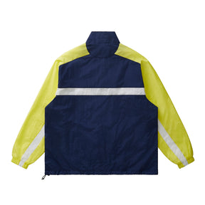 <span style="color: #f50b0b;">Last One</span> Grand Collection / QUARTER ZIP NYLON PULLOVER NAVY YELLOW