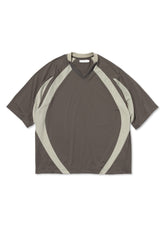 <span style="color: #f50b0b;">Last One</span> ROTOL / SHORT SLEEVE GAME SHIRT BROWN