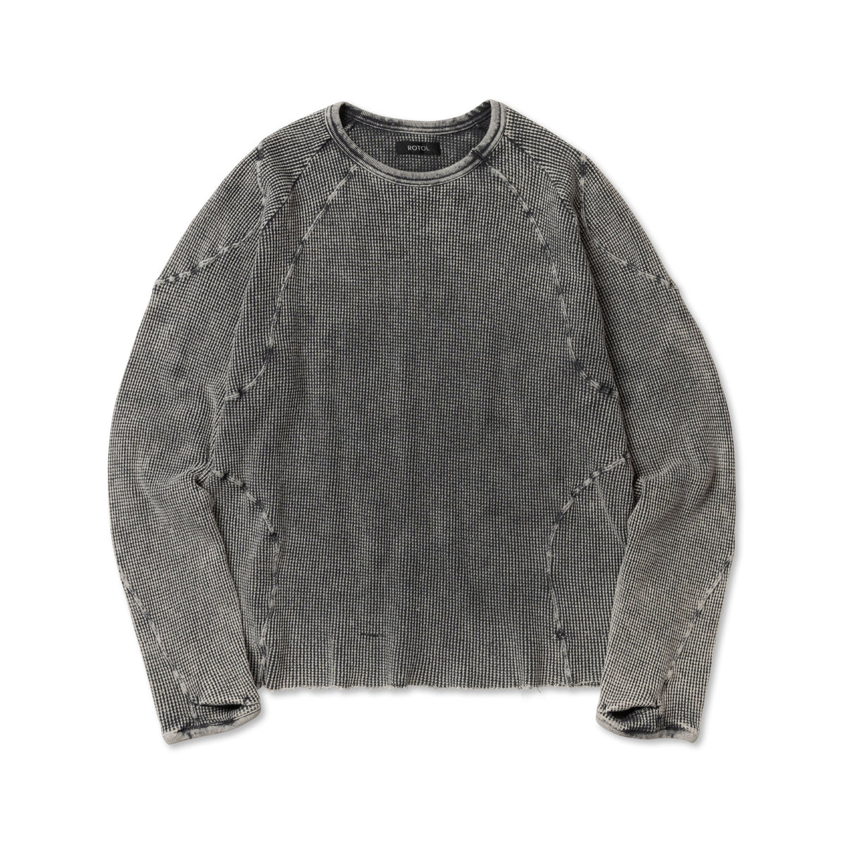 ROTOL / X LONG SLEEVE TEE CHARCOAL