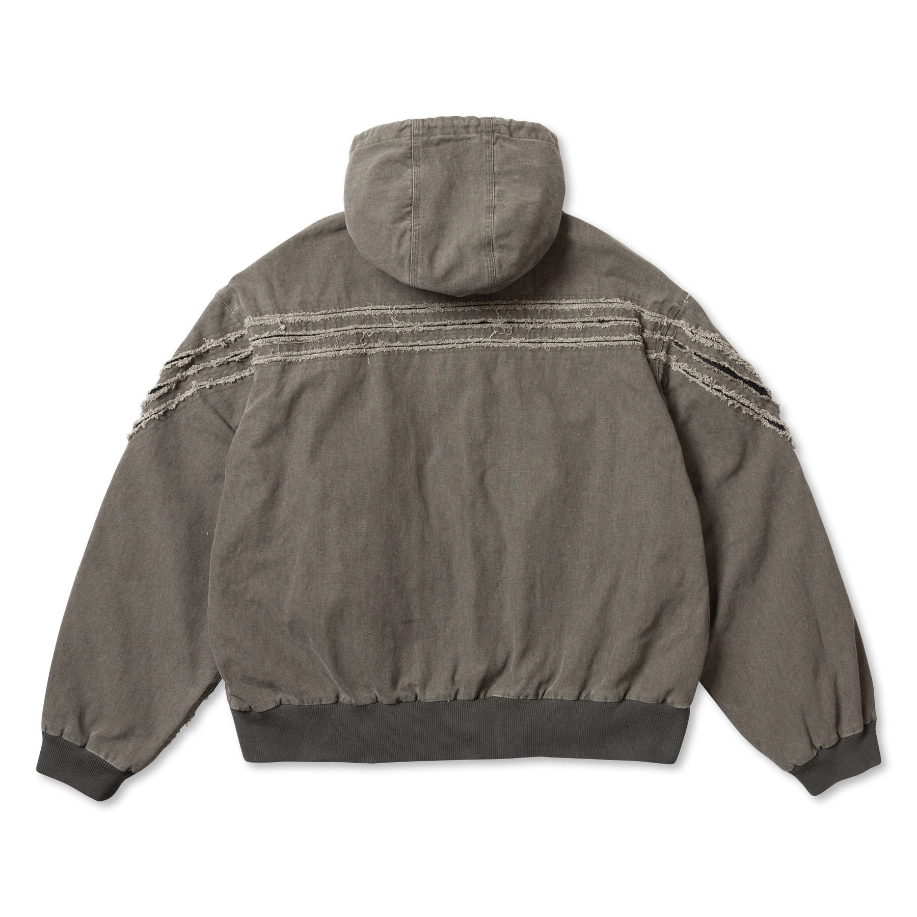 <span style="color: #f50b0b;">Last One</span> ROTOL / SLASH CANVAS HOODIE JACKET CHARCOAL