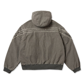 <span style="color: #f50b0b;">Last One</span> ROTOL / SLASH CANVAS HOODIE JACKET CHARCOAL