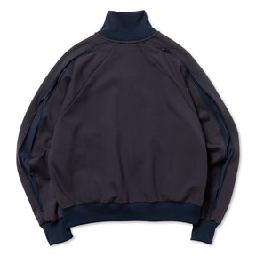 ROTOL / DOUBLE ZIP TRACK JACKET NAVY