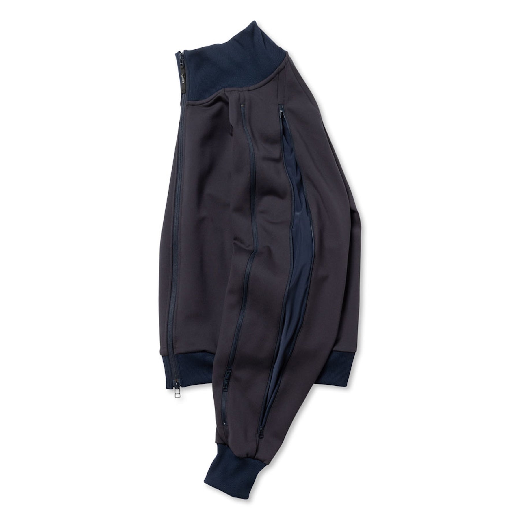 ROTOL / DOUBLE ZIP TRACK JACKET NAVY