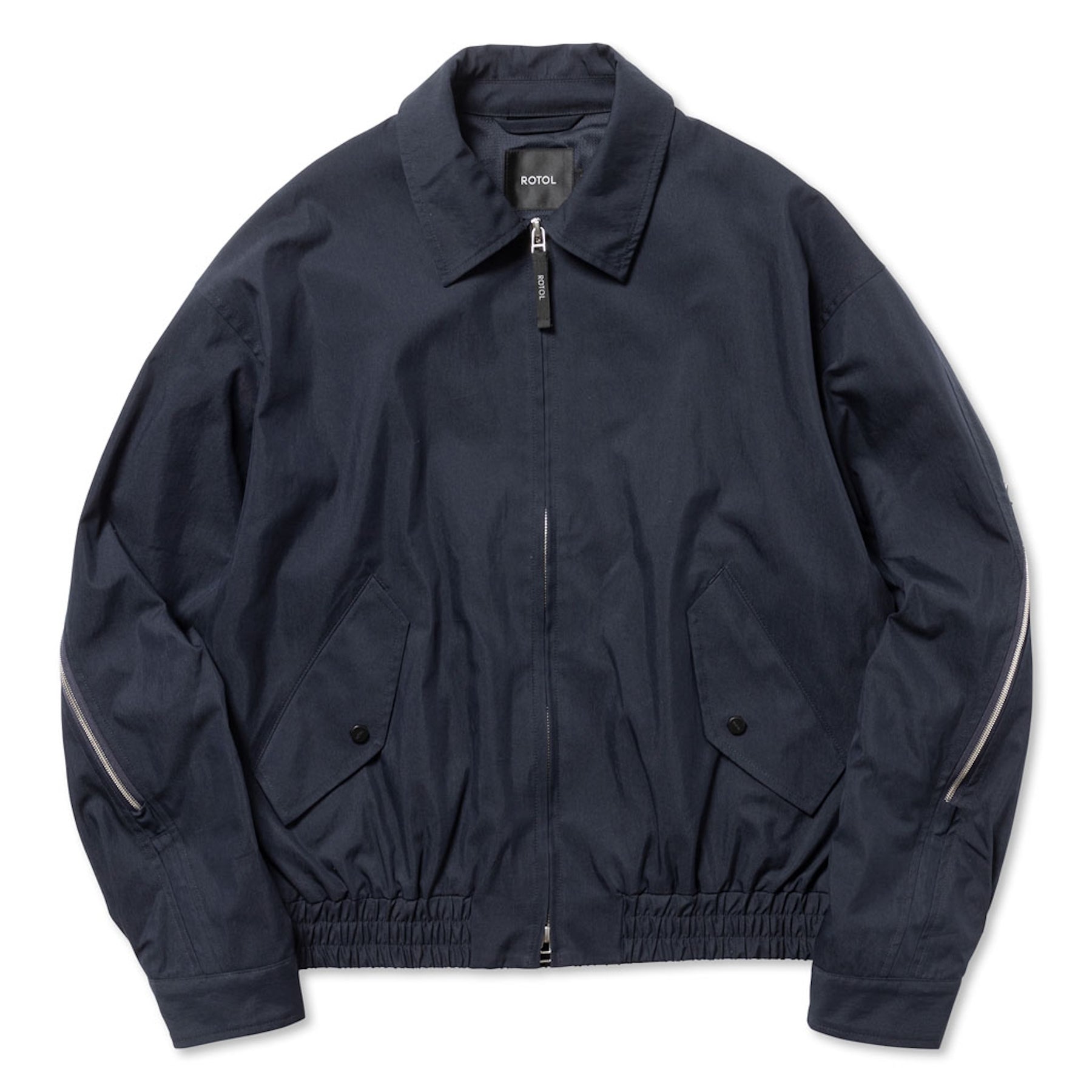 <span style="color: #f50b0b;">Last One</span> ROTOL / TORNADO ZIP BLOUSON NAVY