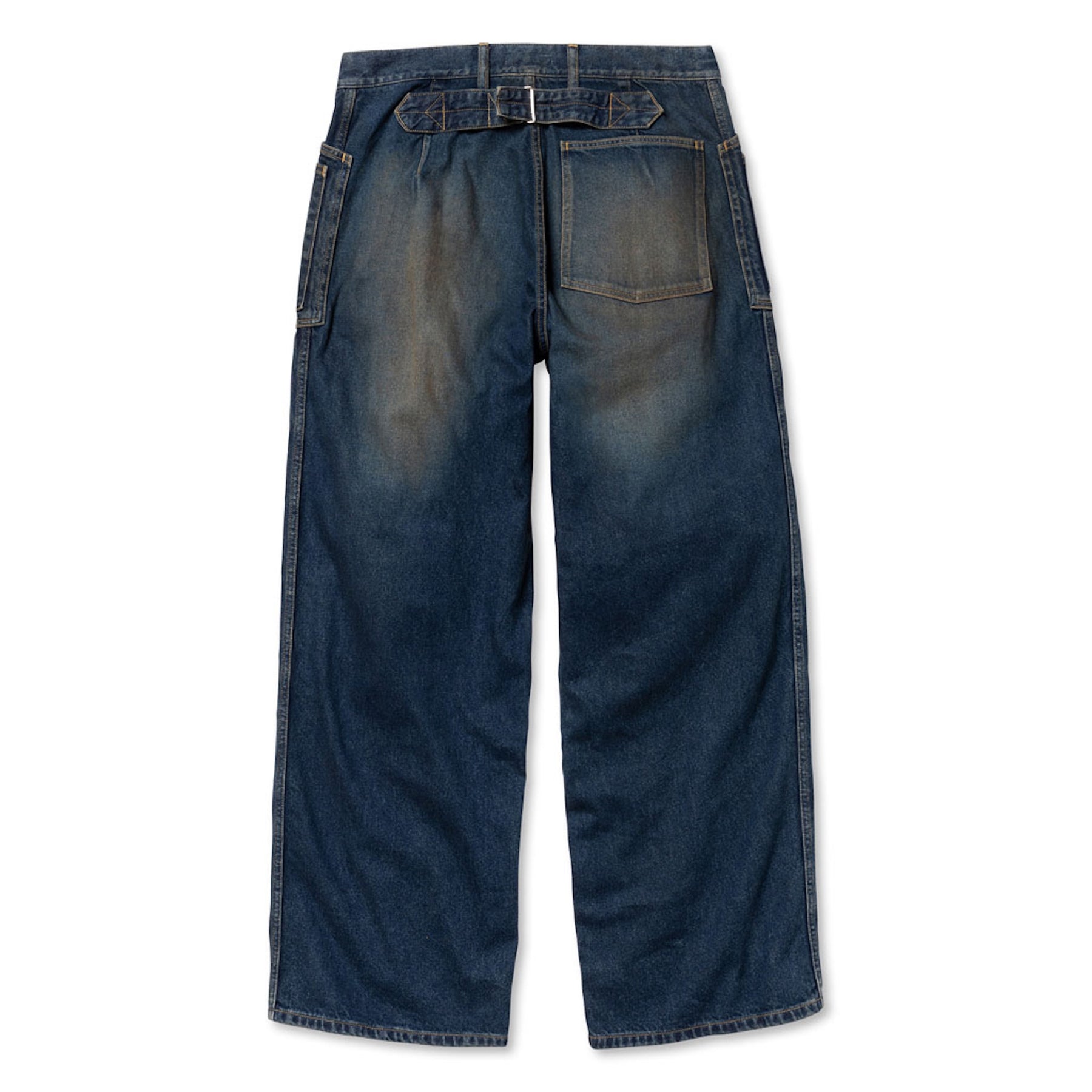 <span style="color: #f50b0b;">Last One</span> ROTOL / DOUBLE SEAM DENIM PANTS INDIGO