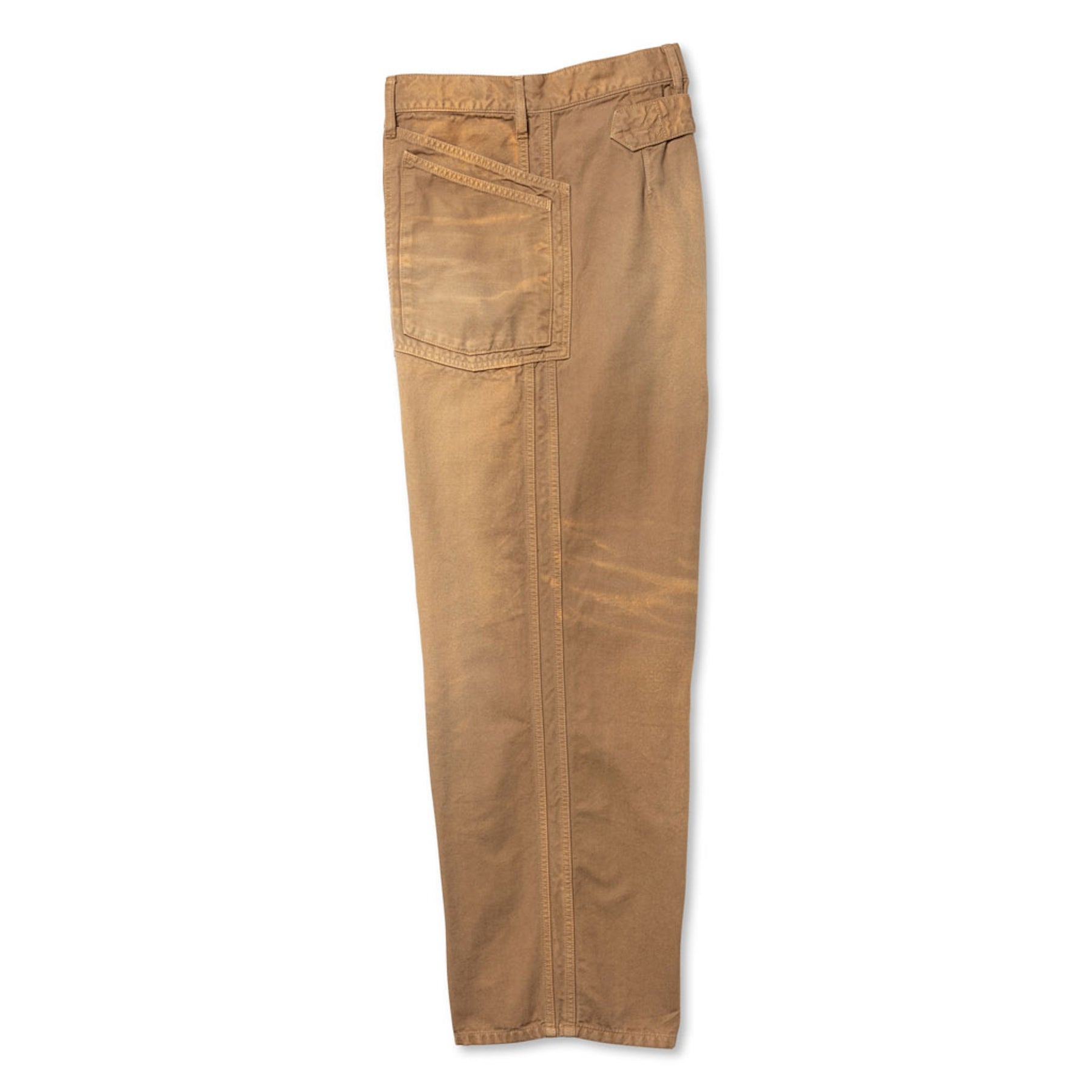 <span style="color: #f50b0b;">Last One</span> ROTOL / DOUBLE SEAM DUCK PANTS BROWN