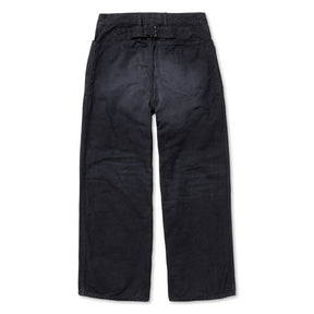 ROTOL / DOUBLE SEAM DUCK PANTS BLACK