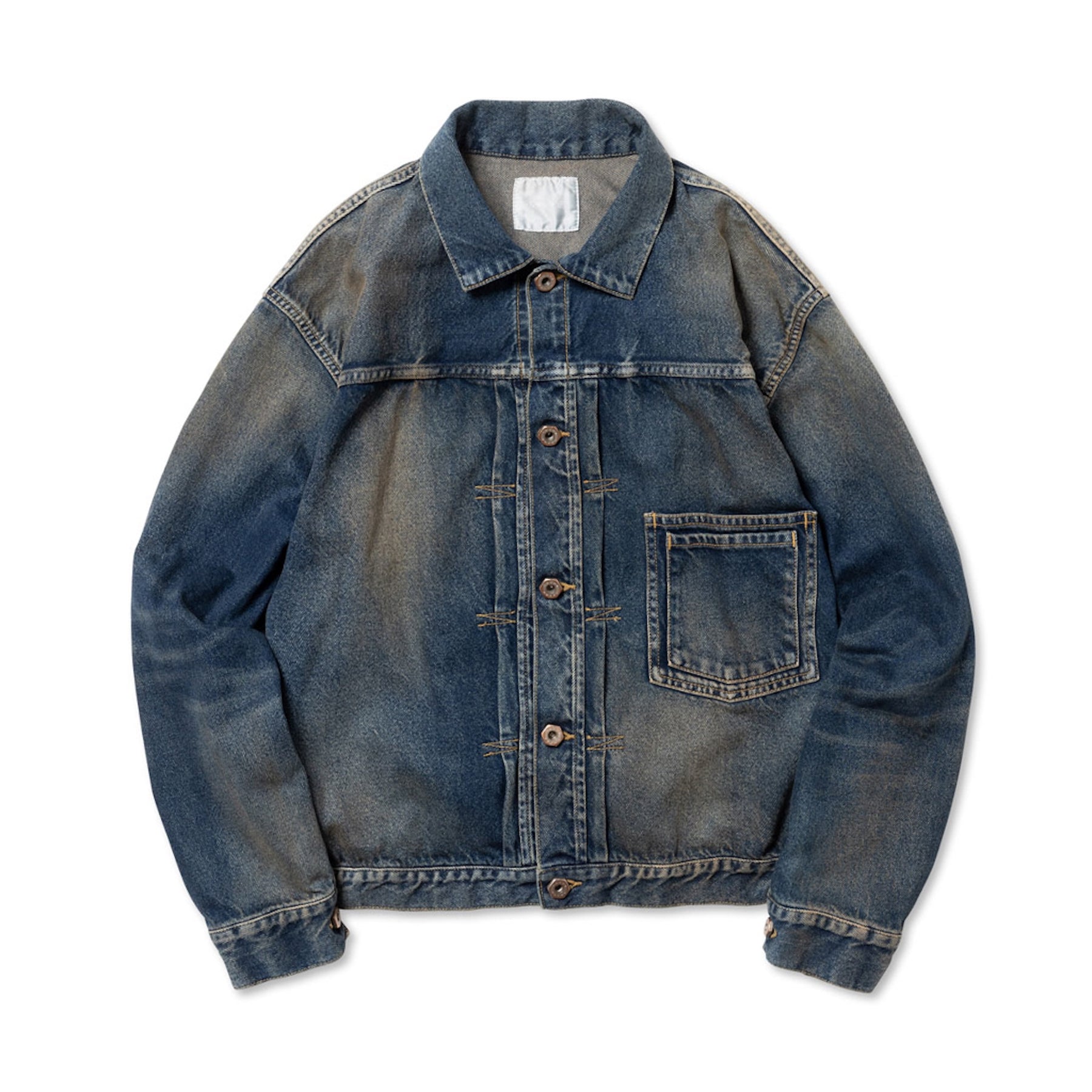 ROTOL / DOUBLE SEAM DENIM JACKET INDIGO