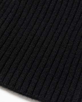 <span style="color: #f50b0b;">Last One</span> ROTOL / Wool Cashmere Blend Knit Beanie BLACK