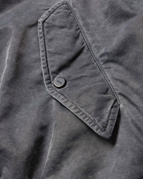 <span style="color: #ff2a00;">Last One</span> ROTOL / Acid Dye Hooded Bomber Blouson BLACK