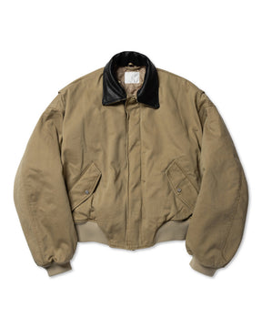 <span style="color: #f50b0b;">Last One</span> ROTOL / Sulfur Dye Twill Work Blouson KHAKI