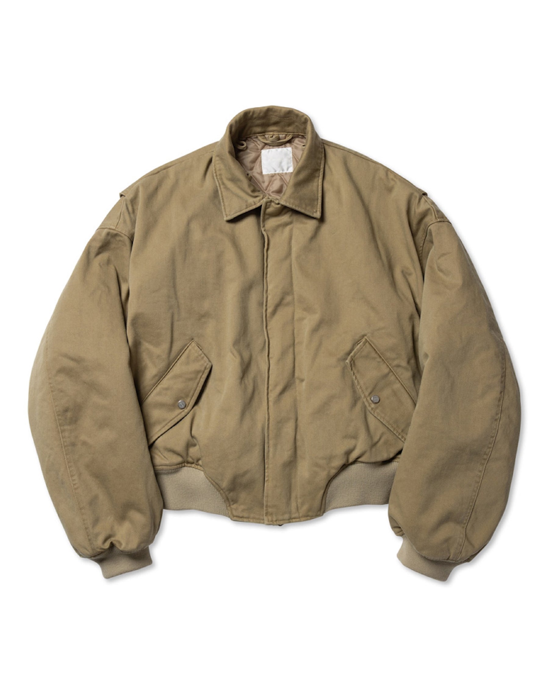 <span style="color: #f50b0b;">Last One</span> ROTOL / Sulfur Dye Twill Work Blouson KHAKI