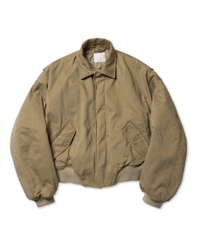 <span style="color: #f50b0b;">Last One</span> ROTOL / Sulfur Dye Twill Work Blouson KHAKI