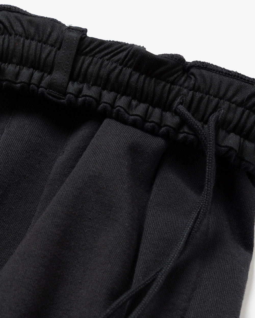 <span style="color: #f50b0b;">Last One</span> ROTOL / Solid Sweat Triple Tuck pants BLACK