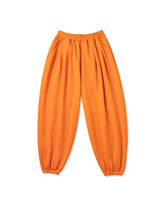 ROTOL / Smooth Jersey Triple Tuck pants ORANGE