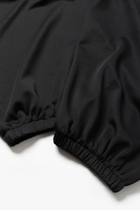 ROTOL / Smooth Jersey Triple Tuck pants BLACK