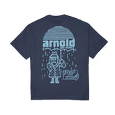 ARNOLD PARK STUDIOS / RAIN MAN SHORT SLEEVE NAVY