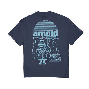 ARNOLD PARK STUDIOS / RAIN MAN SHORT SLEEVE NAVY