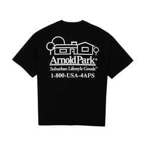 <span style="color: #f50b0b;">Last One</span> ARNOLD PARK STUDIOS / REAL ESTATE LOGO SS T BLACK