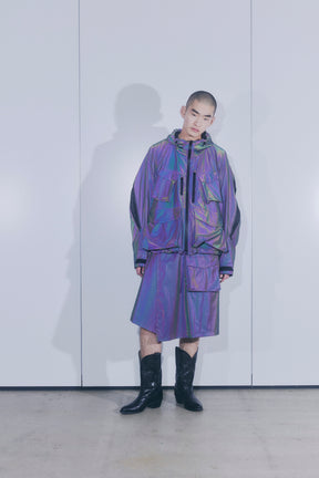 <span style="color: #f50b0b;">Last One</span> ROTOL / VENTILATION SHELL PARKA HOLO REFLECTIVE
