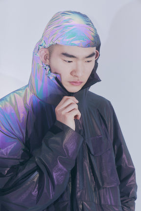 <span style="color: #f50b0b;">Last One</span> ROTOL / VENTILATION SHELL PARKA HOLO REFLECTIVE