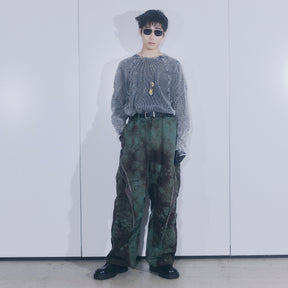 ROTOL / X LONG SLEEVE TEE CHARCOAL