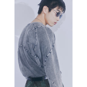 ROTOL / X LONG SLEEVE TEE CHARCOAL