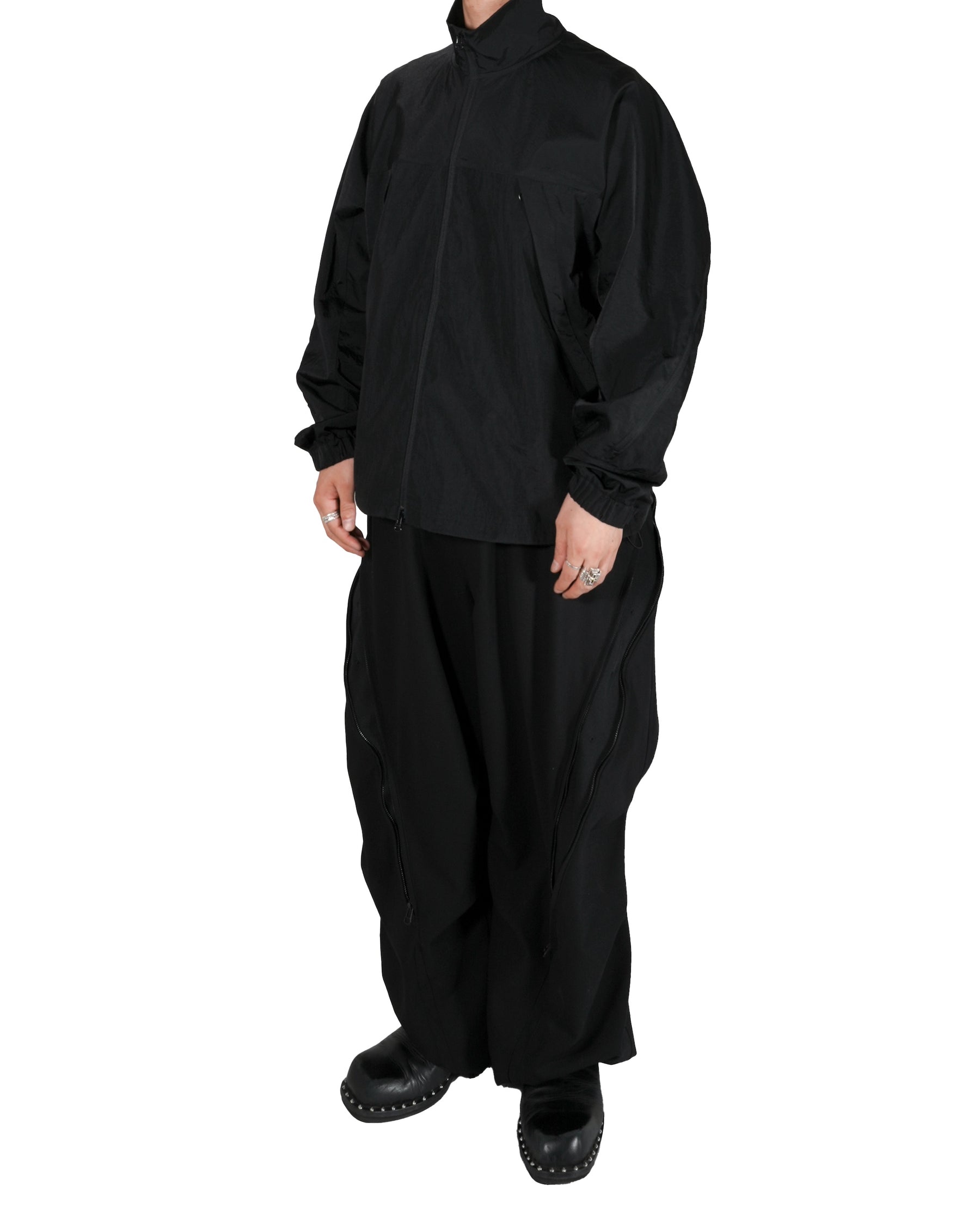 <span style="color: #f50b0b;">Last One</span> ROTOL / Ventilatied Nylon Blouson BLACK