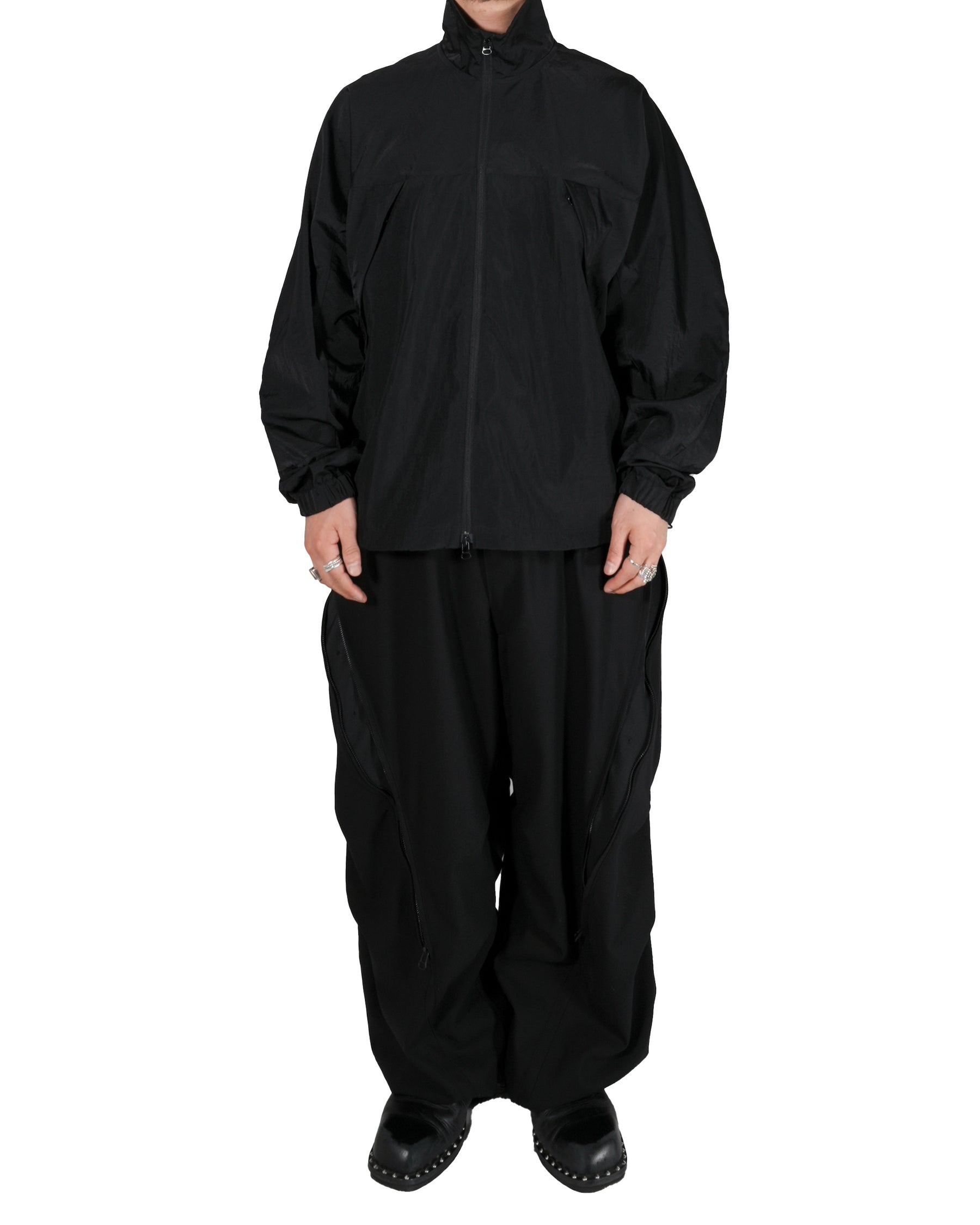 <span style="color: #f50b0b;">Last One</span> ROTOL / Ventilatied Nylon Blouson BLACK