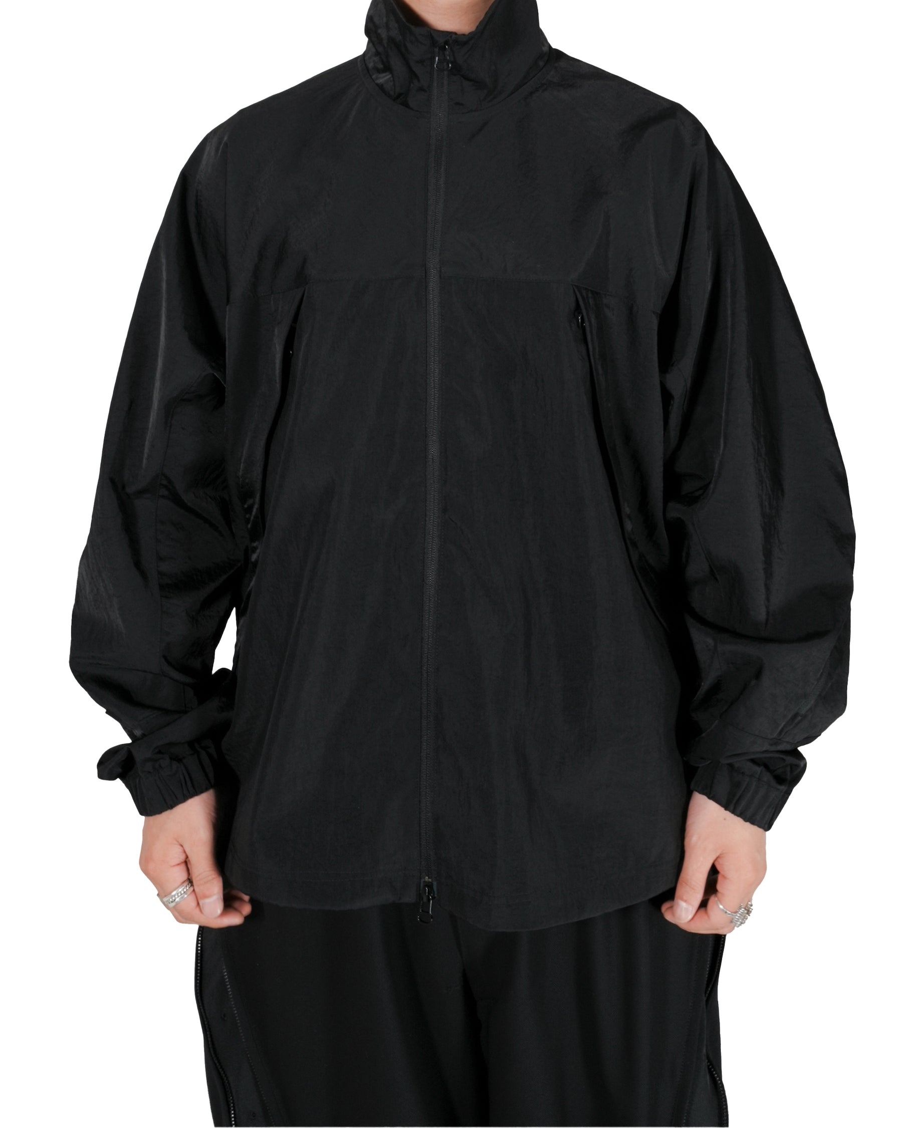 <span style="color: #f50b0b;">Last One</span> ROTOL / Ventilatied Nylon Blouson BLACK