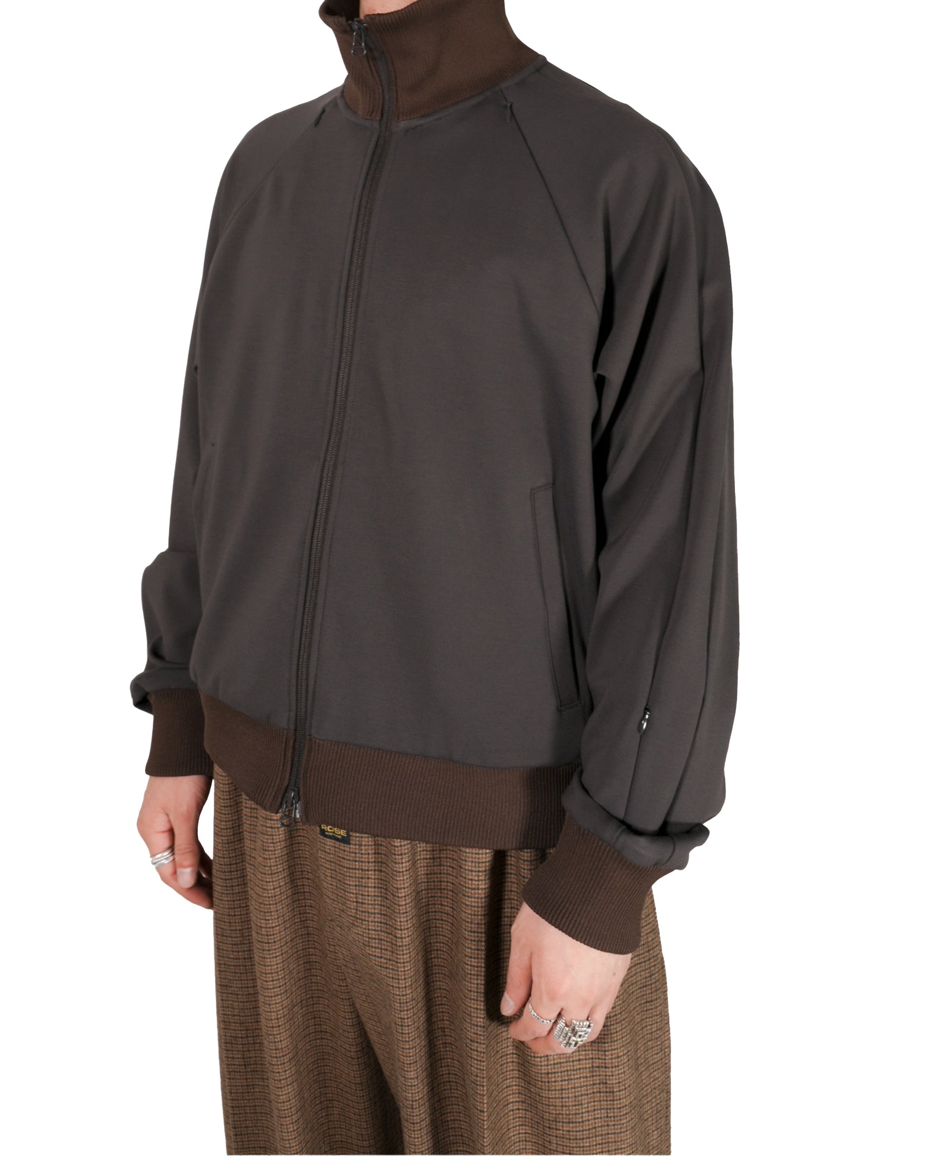 ROTOL / Smooth Jersey Track Jacket CHARCOAL