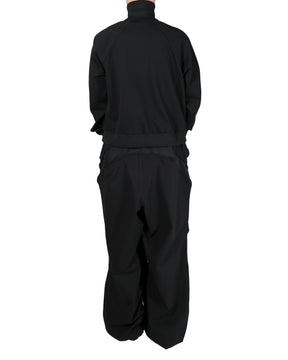 <span style="color: #f50b0b;">Last One</span> ROTOL / Smooth Jersey Track Jacket BLACK