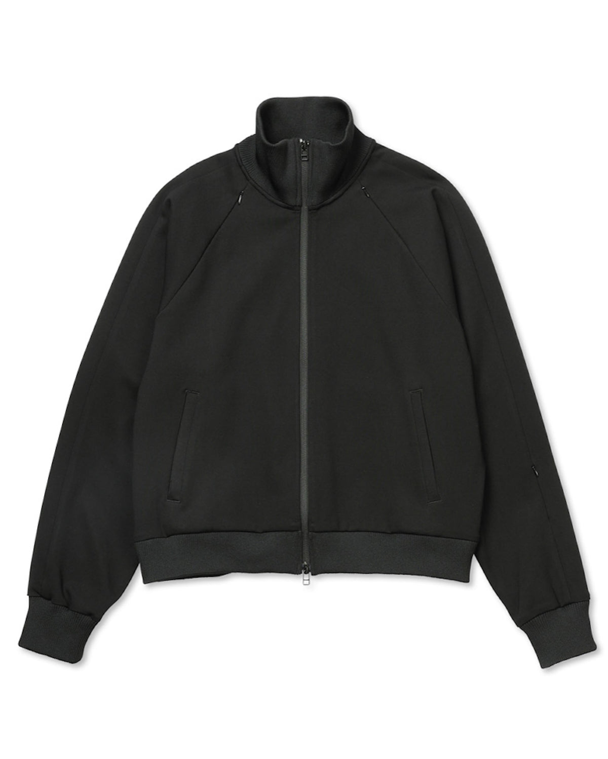 <span style="color: #f50b0b;">Last One</span> ROTOL / Smooth Jersey Track Jacket BLACK