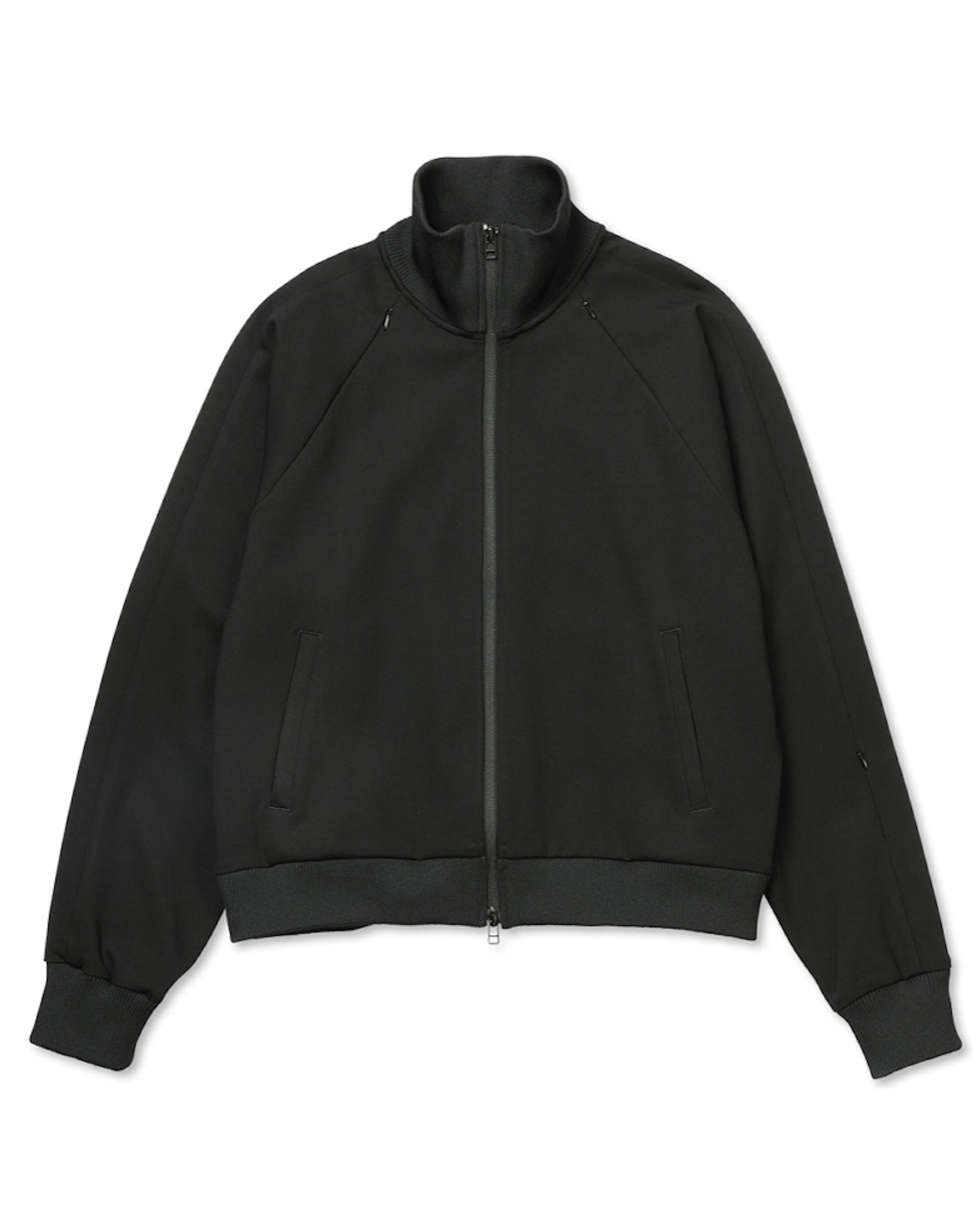 <span style="color: #f50b0b;">Last One</span> ROTOL / Smooth Jersey Track Jacket BLACK