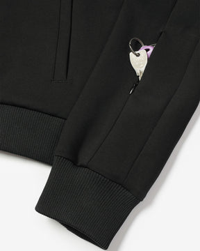 <span style="color: #f50b0b;">Last One</span> ROTOL / Smooth Jersey Track Jacket BLACK