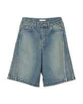 ROTOL / Triple Seams 6P Denim Shorts Damage INDIGO