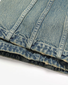ROTOL / Triple Seams 6P Denim Shorts Damage INDIGO