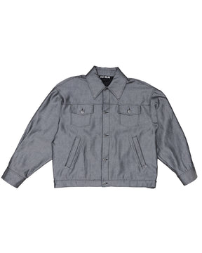<span style="color: #f50b0b;">Last One</span> 1313 SELAH / SANTIAGO DENIM JACKET SILVER