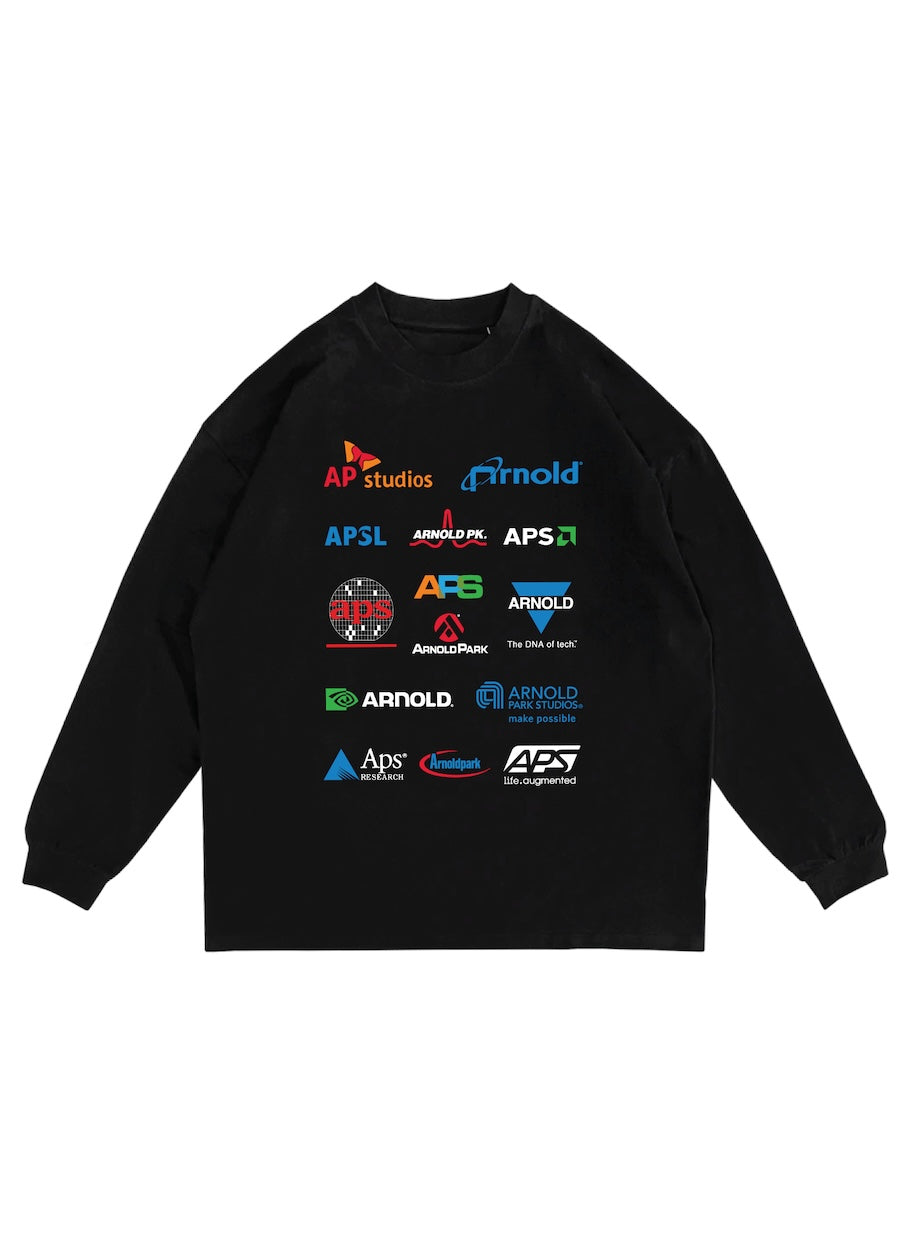 <span style="color: #f50b0b;">Last One</span> ARNOLD PARK STUDIOS / SEMICONDUCTOR MULTI LOGO LS T BLACK